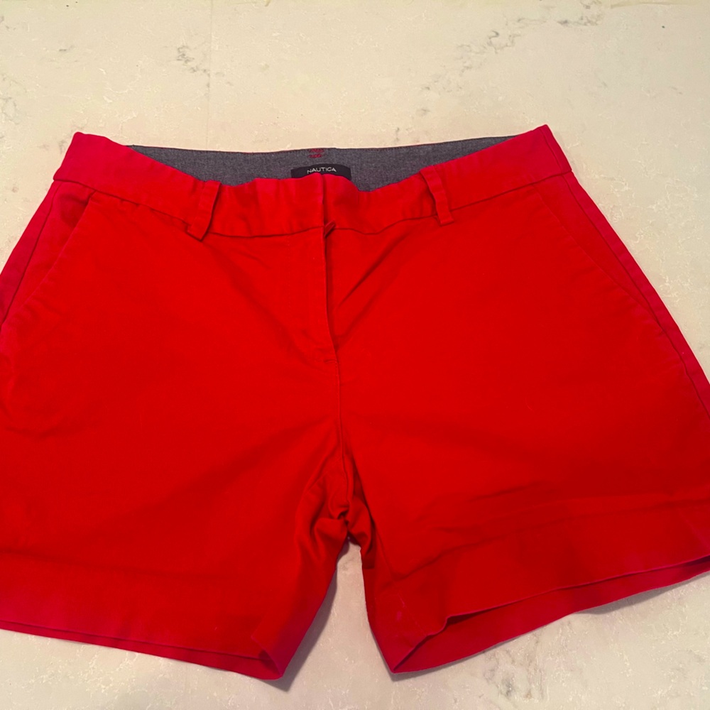 Nautical- Red Women's Shorts- size 4